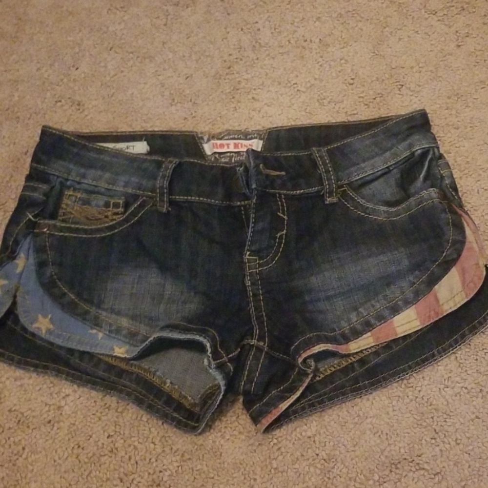 Size 3 American Flag Shorts